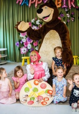 Аниматоры Маша и Медведь