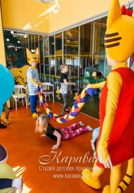 Аниматоры Три Кота