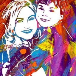 флип флоп портрет