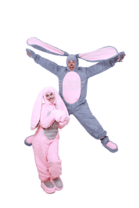 Аниматоры зайцы для детей