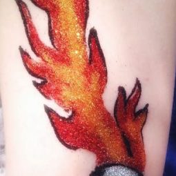 Блеск и аэро тату