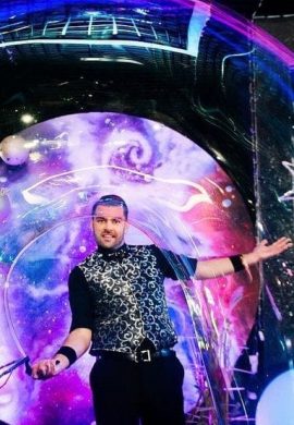 Шоу мыльных пузырей